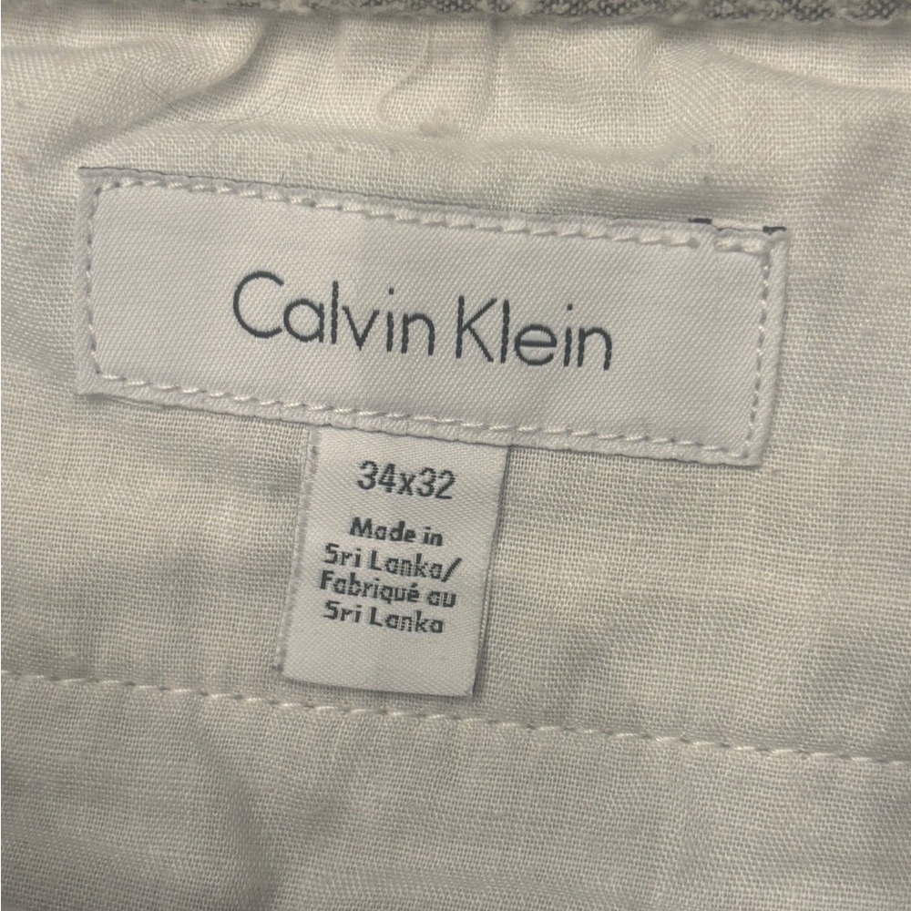 SPRING/SUMMER! Calvin Klein Cream Trousers size 34x32